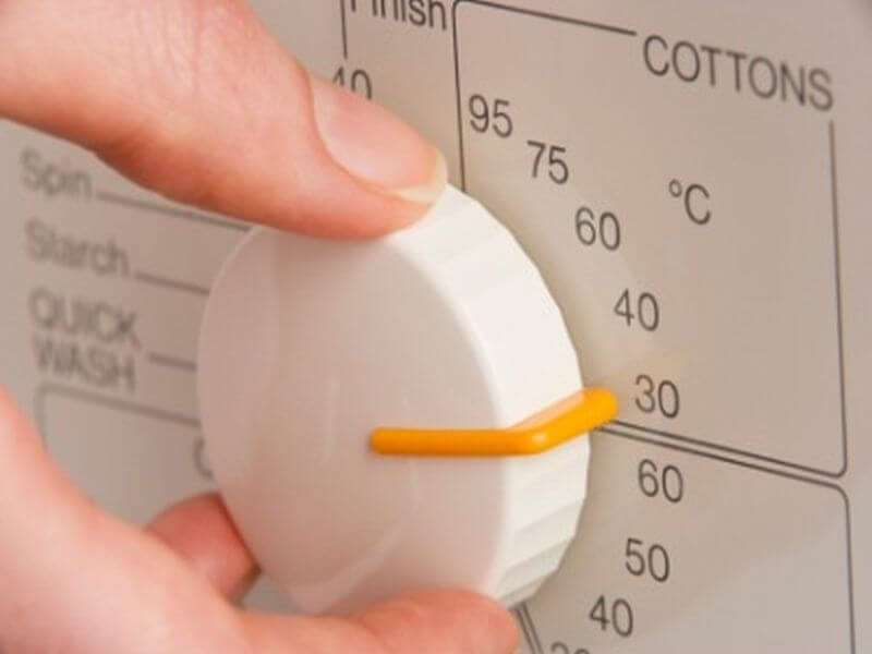 Waschmaschinen Temperatur 